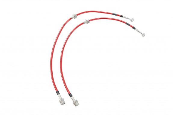 Flexibles de frein aviation Goodridge pour Leon 3 Cupra - frein a m...