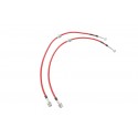 Flexibles de frein aviation Goodridge pour Leon 3 Cupra - frein a m...
