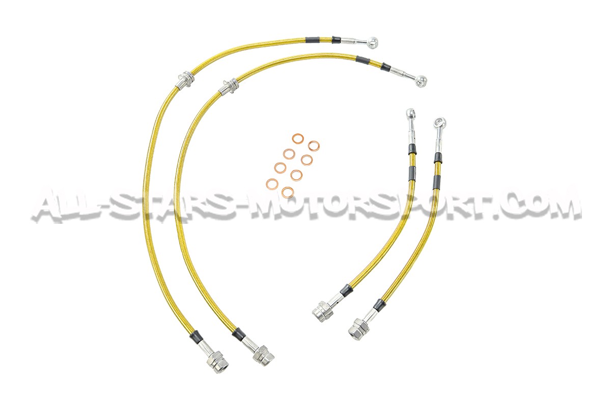 Latiguillos de freno metalicos Goodridge para Leon 3 Cupra con fren...