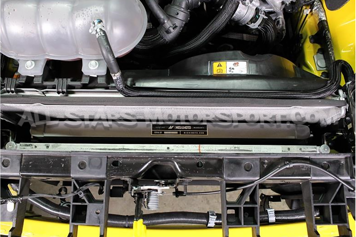 Radiador de aceite de transmisión auto Mishimoto para Ford Mustang ...