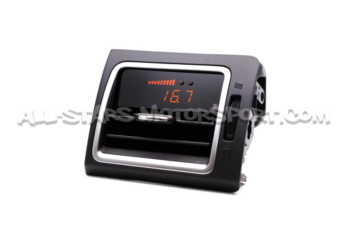 Reloj digital P3 Gauges para rejilla de ventilacion de Subaru Impre...