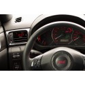 Reloj digital P3 Gauges para rejilla de ventilacion de Subaru Impre...