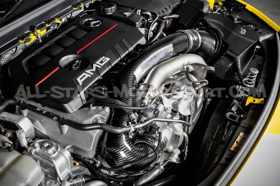 Mercedes Benz A35 AMG W177 Eventuri Carbon Fiber Turbo Inlet Tube