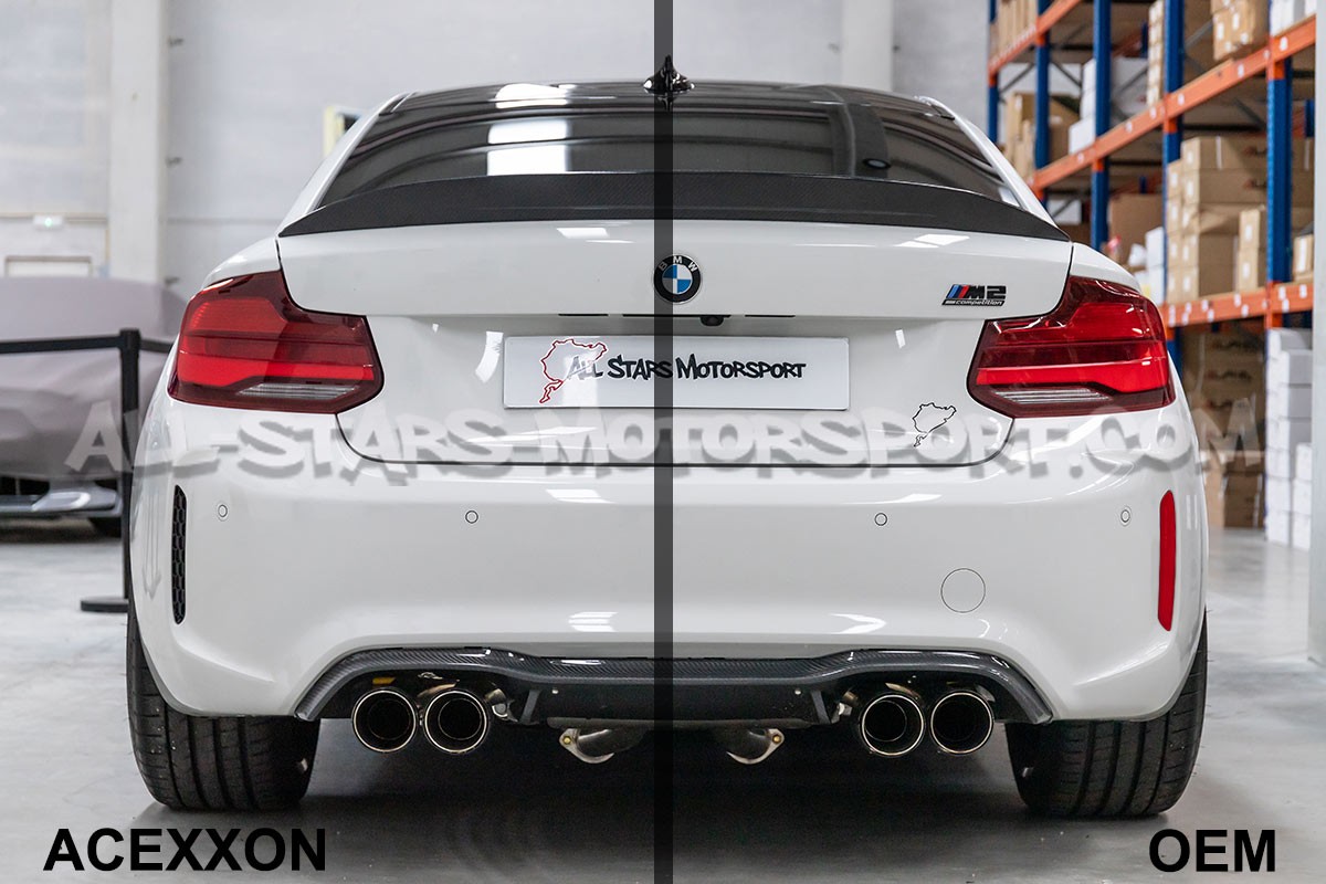 Suppression de réflecteurs catadioptres arrières Acexxon pour BMW M...