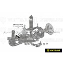 Silentblocs de differentiel renforcés Whiteline pour BMW M3 E36