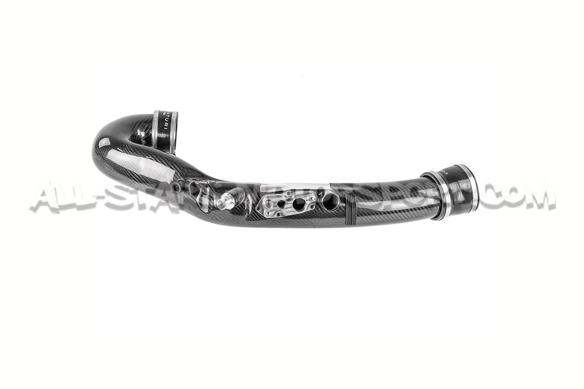 Tubo entrada de turbo de carbono Eventuri para Mercedes Benz A35 AM...