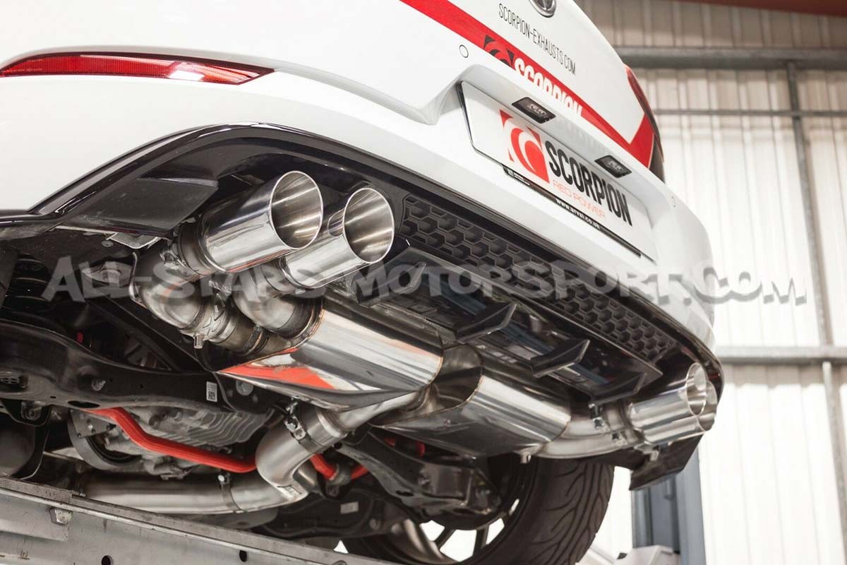 Catback / GPF-back Scorpion pour Golf 7.5 R