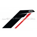 APR Sideburns Fender Decals Black or Silver / Red