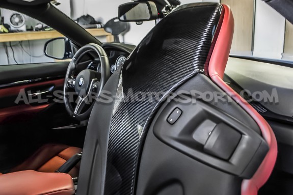 Couvre coque de siège Eventuri carbone pour BMW M3 F80 / M4 F8x / M...