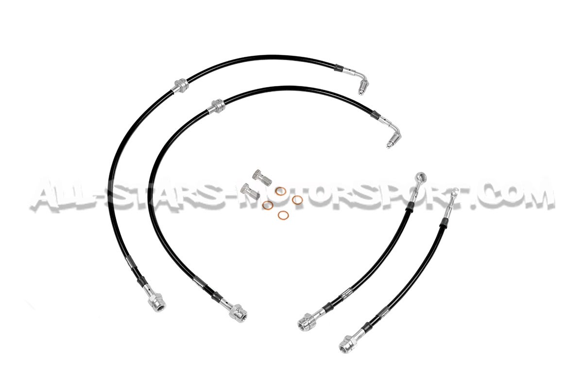 Flexibles de frein aviation Goodridge pour Leon 3 Cupra avec étriers Brembo