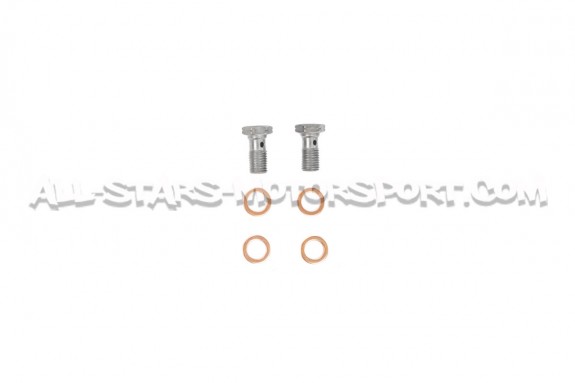 Flexibles de frein aviation Goodridge pour Leon 3 Cupra avec étrier...