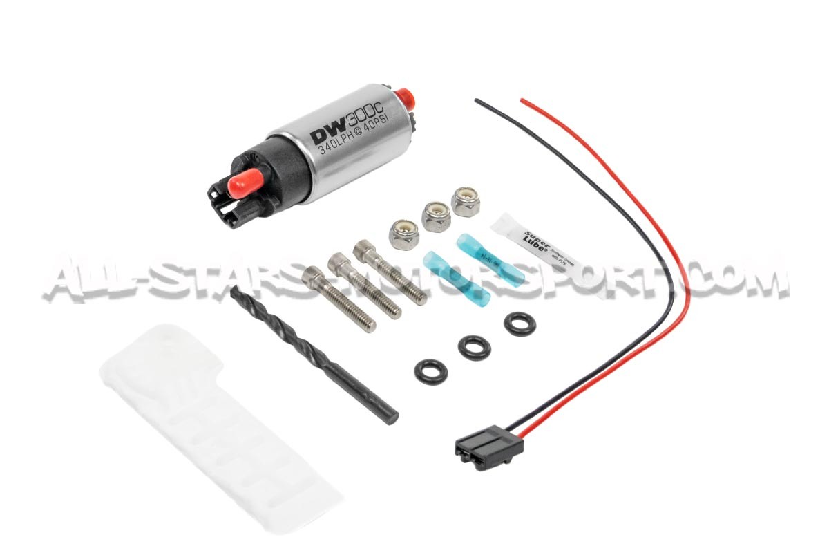 Bomba de combustible Deatschwerks DW300C 340lph para Audi S3 8V / Golf 7 GTI / Golf 7 R / León 3 Cupra 2.0 TFSI EA888.3