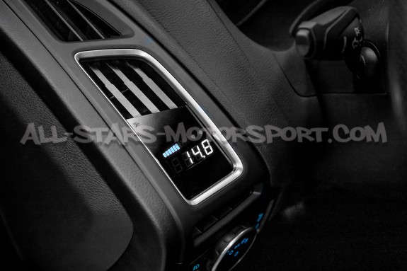 Reloj digital P3 Gauges para rejilla de ventilacion de Ford Focus 3...
