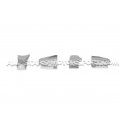Alpha Competition Runner Flap Delete Kit for S3 8V / Golf 7 GTI / G...