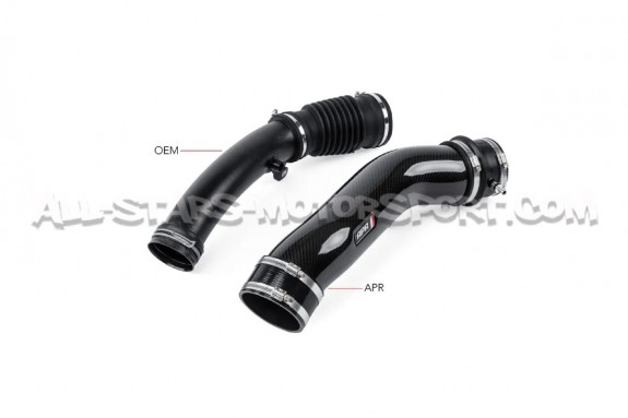 APR 4\\" Carbon Fiber Intake Pipe for Audi RS3 8V.5 / RS3 8Y and TT...