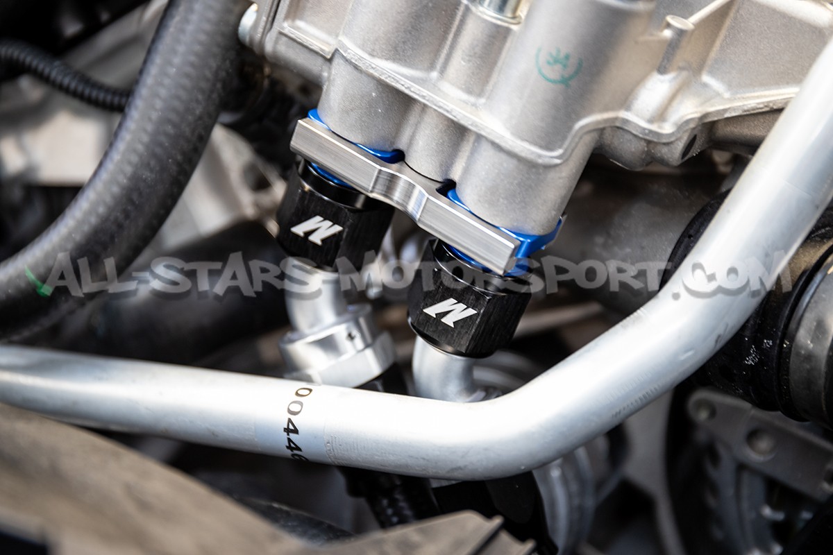 BMW M3 F80 / M4 F8x / M2 Comp F87 Mishimoto Braided Oil Cooler Line...