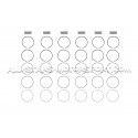 Pistones forjados JE Pistons para BMW M3 F80 / M4 F8x / M2 Comp F87