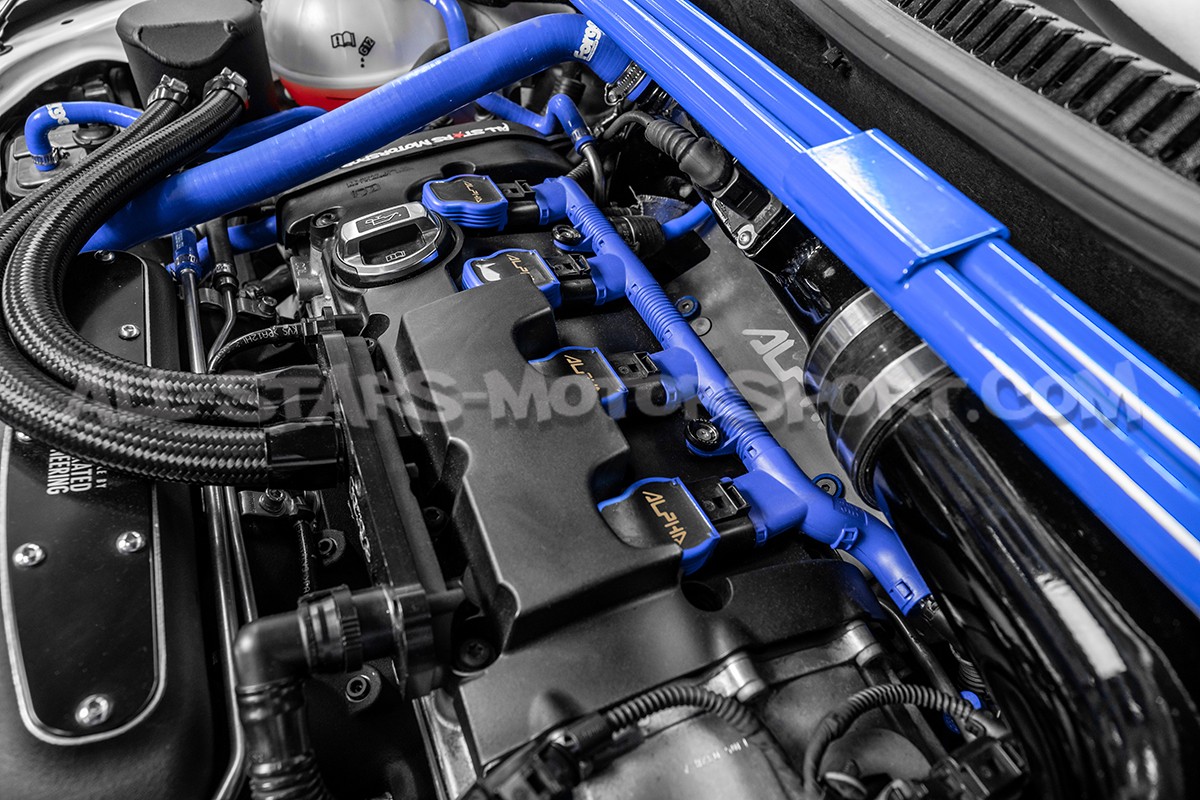 Bobinas Alpha Competition azul para 2.0 TFSI / 1.8T 20V