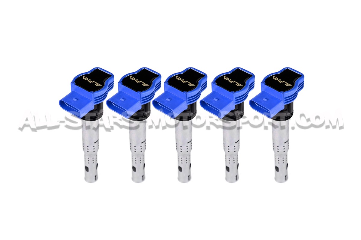 Alpha Competition blue coil pack for Audi RS3 8P / TTRS Mk2 2.5 TFSI