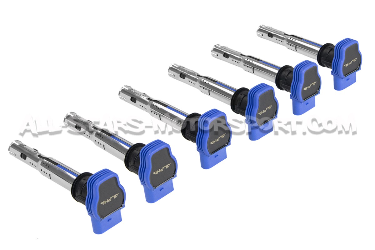 Bobines d'allumage Alpha Competition bleues pour Audi RS4 / S4 B5 e...