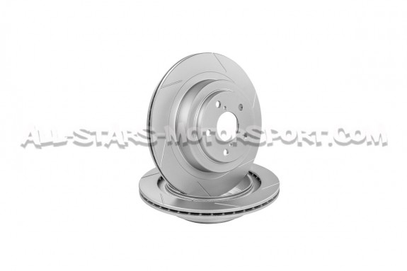 Disques de frein arrieres rainurés Dixcel SD pour Subaru Impreza WR...