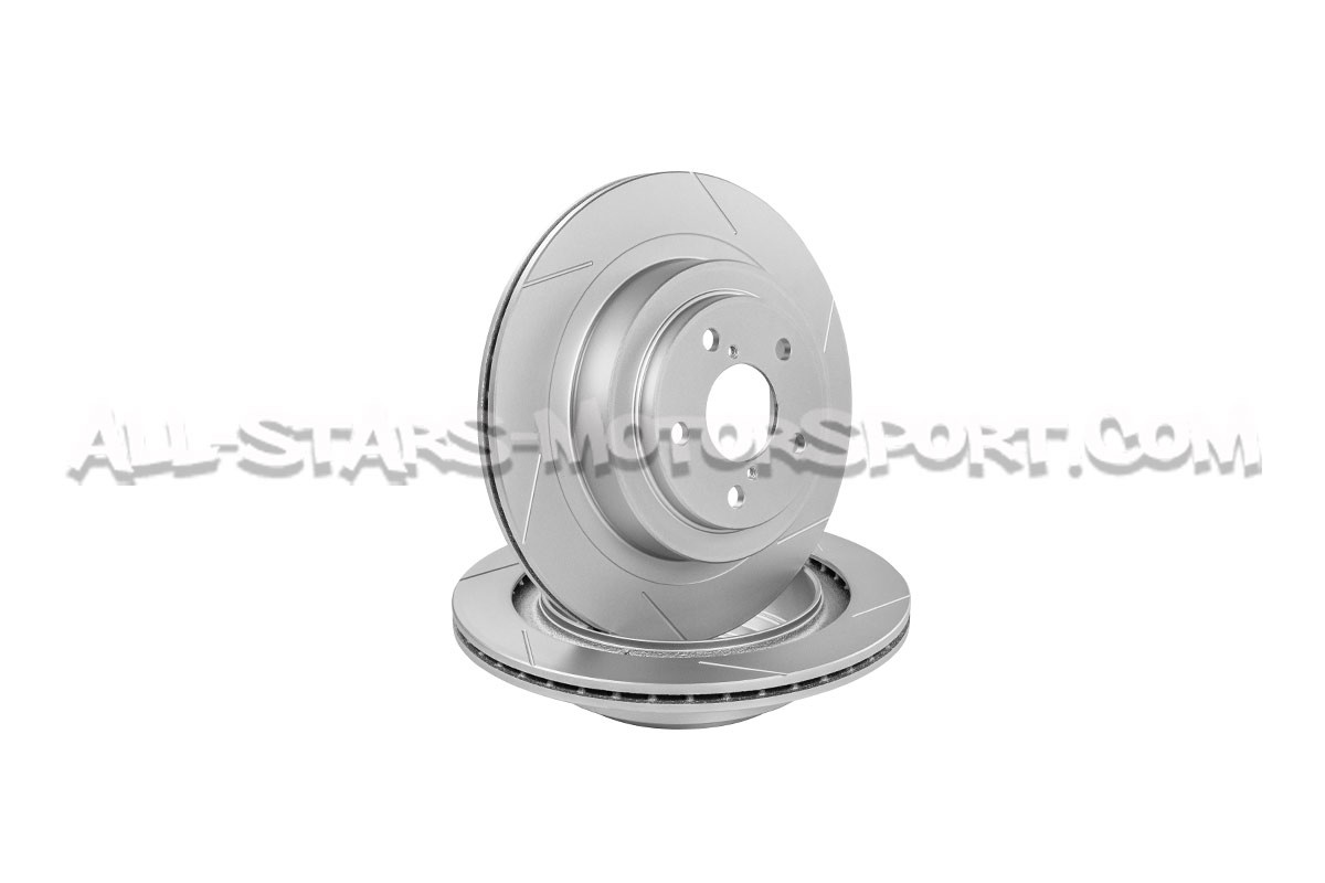Discos de freno traseros ranurados Dixcel SD para Subaru Impreza WR...