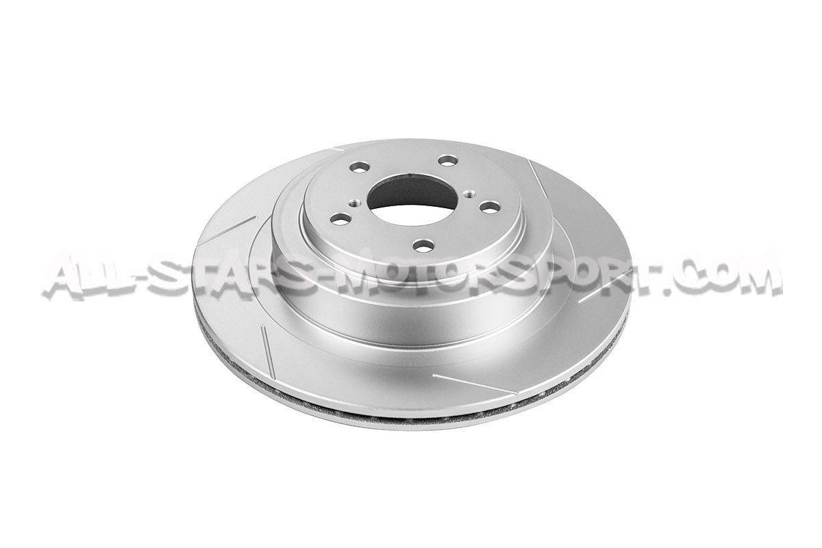 Disques de frein arrieres rainurés Dixcel SD pour Subaru Impreza WR...