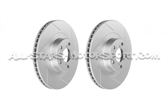 Discos de freno delanteros ranurados Dixcel SD para Subaru Impreza ...
