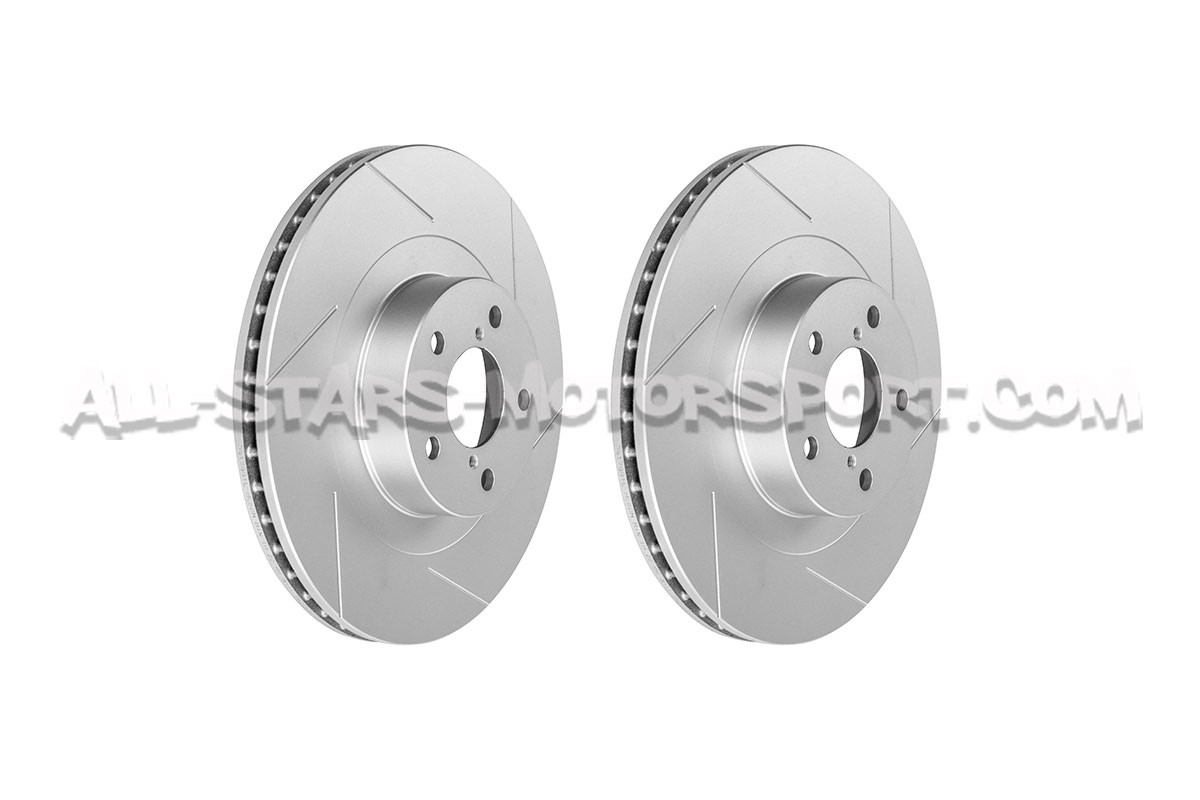 Discos de freno delanteros ranurados Dixcel SD para Subaru Impreza ...