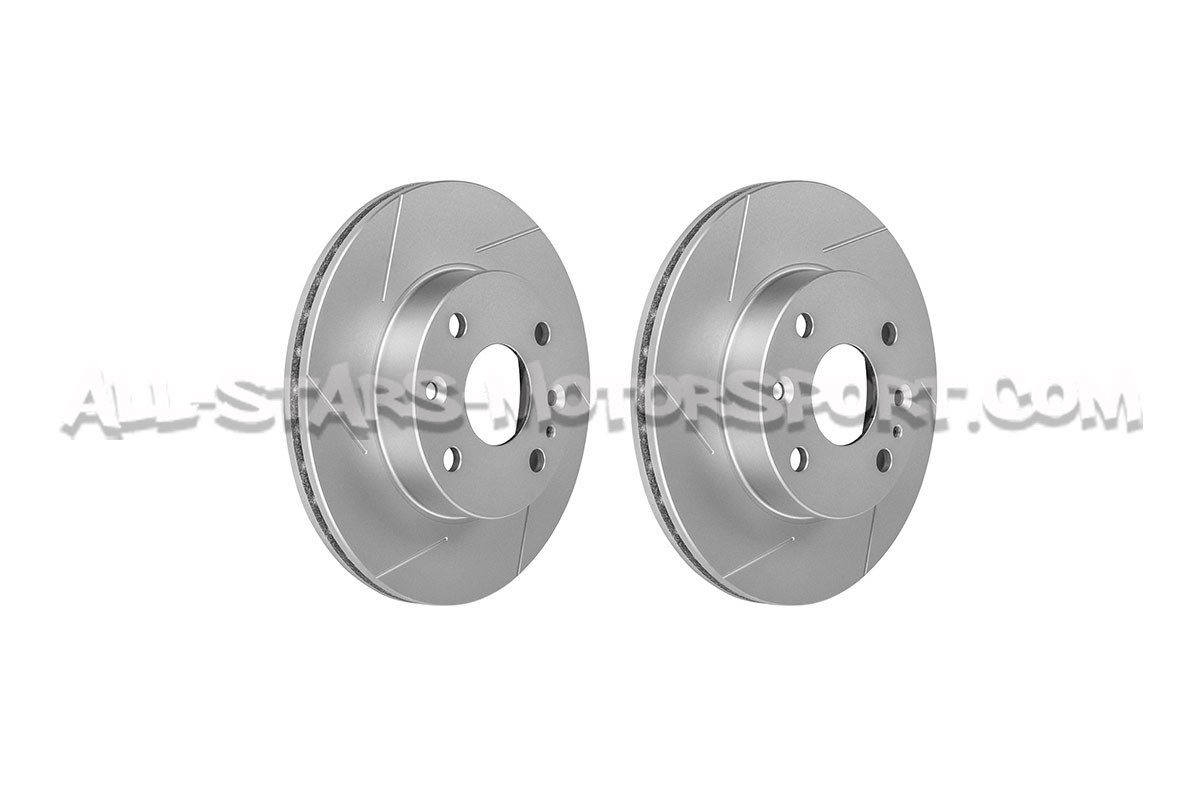 Discos de freno delanteros ranurados Dixcel SD para Mazda MX5 NA 1.6