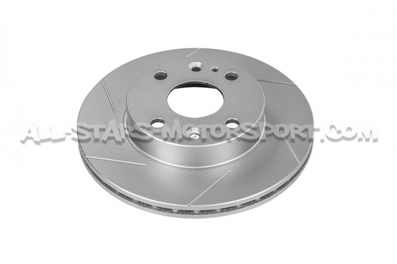Discos de freno delanteros ranurados Dixcel SD para Mazda MX5 NA 1.6