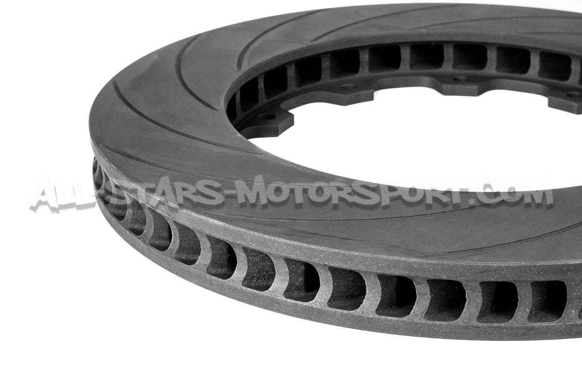 Discos de freno delanteros ranurados Dixcel FS para Nissan R35 GTR ...