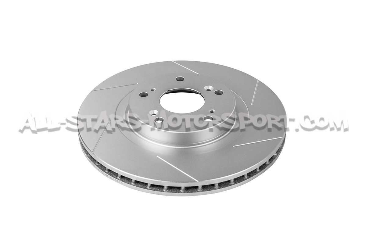 Discos de freno delanteros ranurados Dixcel SD para Honda Civic Typ...