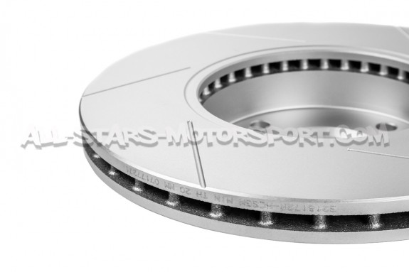 Discos de freno delanteros ranurados Dixcel SD para Nissan 200sx S13