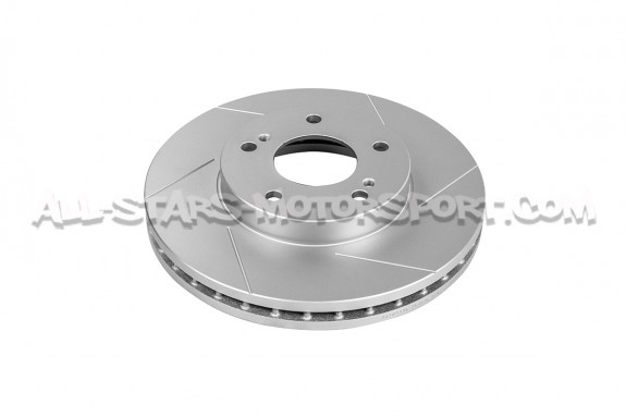Discos de freno delanteros ranurados Dixcel SD para Nissan 200sx S14