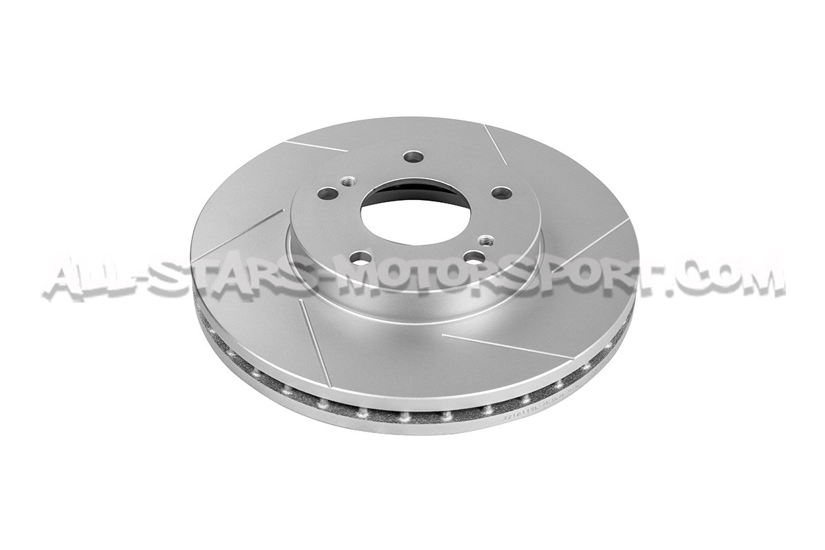 Discos de freno delanteros ranurados Dixcel SD para Nissan 200sx S14