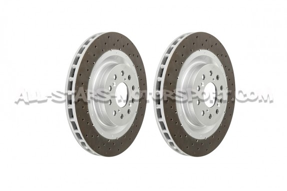 Disques de frein avants percés Dixcel FP pour Honda Civic Type R FK...