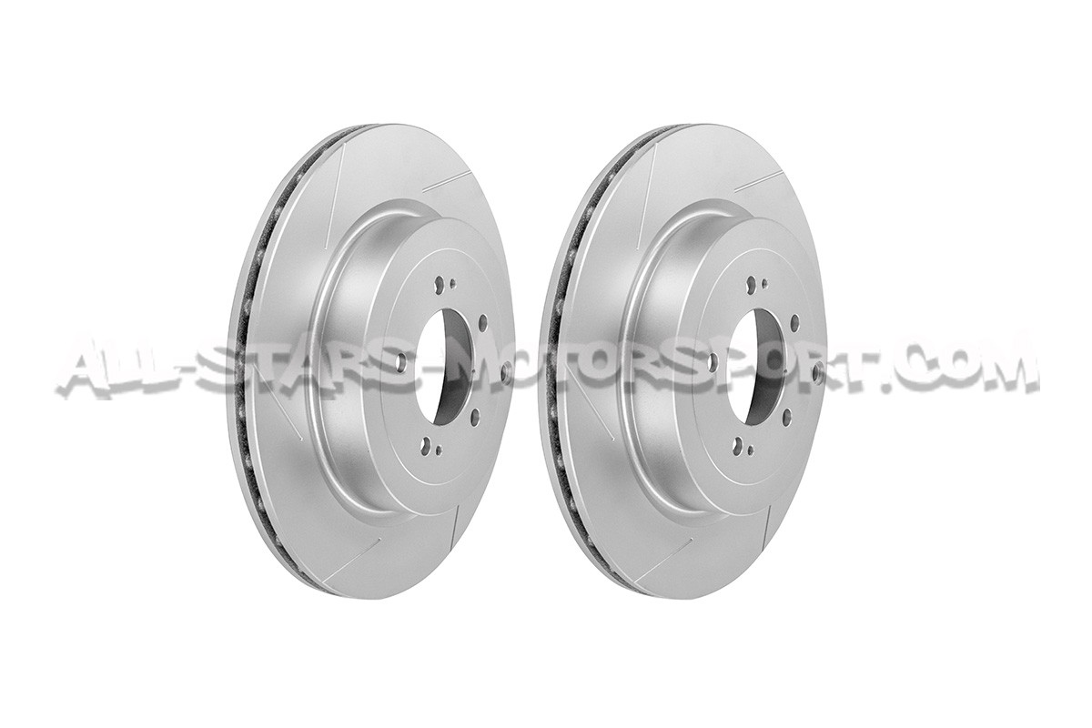 Disques de frein arrieres rainurés Dixcel SD pour Mitsubishi Lancer Evo 10
