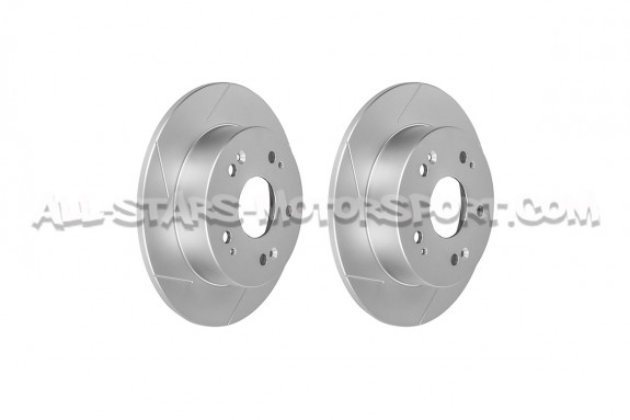 Disques de frein arrieres rainurés Dixcel SD pour Honda Integra Typ...