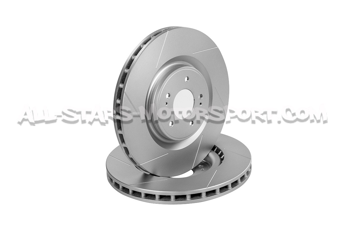 Discos de freno delanteros ranurados Dixcel SD para Mitsubishi Lanc...