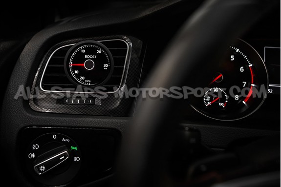 Support de manomètre APR dans ventilation pour Golf 7 GTI / Golf 7 R