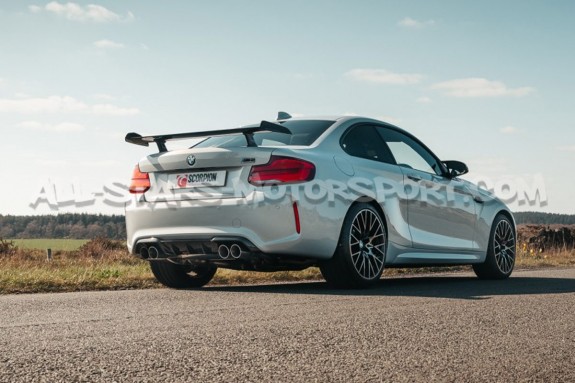 BMW M2 Comp F87 Scorpion GPF Back