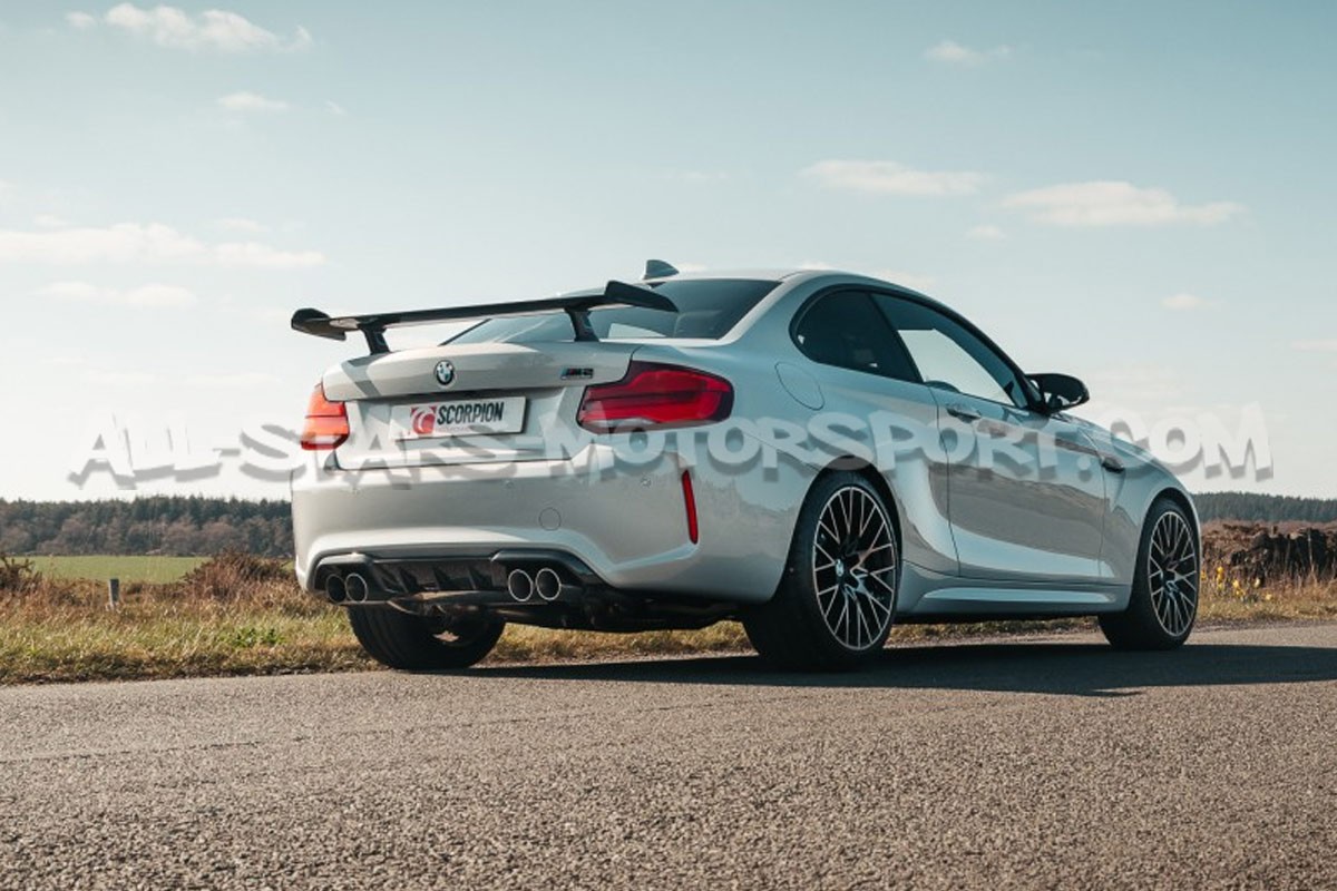Echappement catback / GPF back Scorpion pour BMW M2 Comp F87