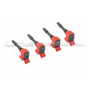 Bobinas de encendido Alpha Competition rojo para S3 8V / Golf 7 GTI...