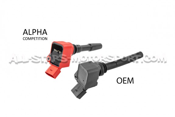 Alpha Competition red ignition coils for Audi RS3 8V.5 and TTRS 8S ...