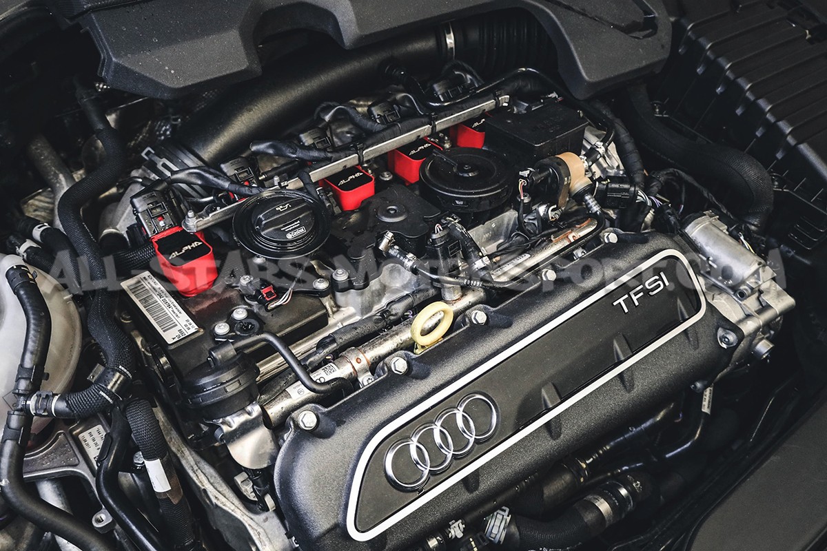 Bobines d'allumage Alpha Competition rouge pour Audi RS3 8V.5 et TT...