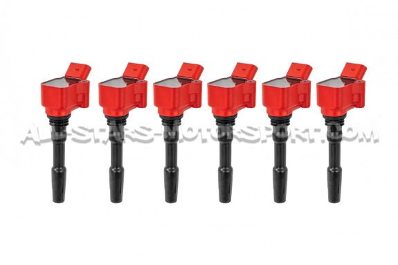Alpha Competition red ignition coils for Audi S4 / RS4 B9 and S5 / ...