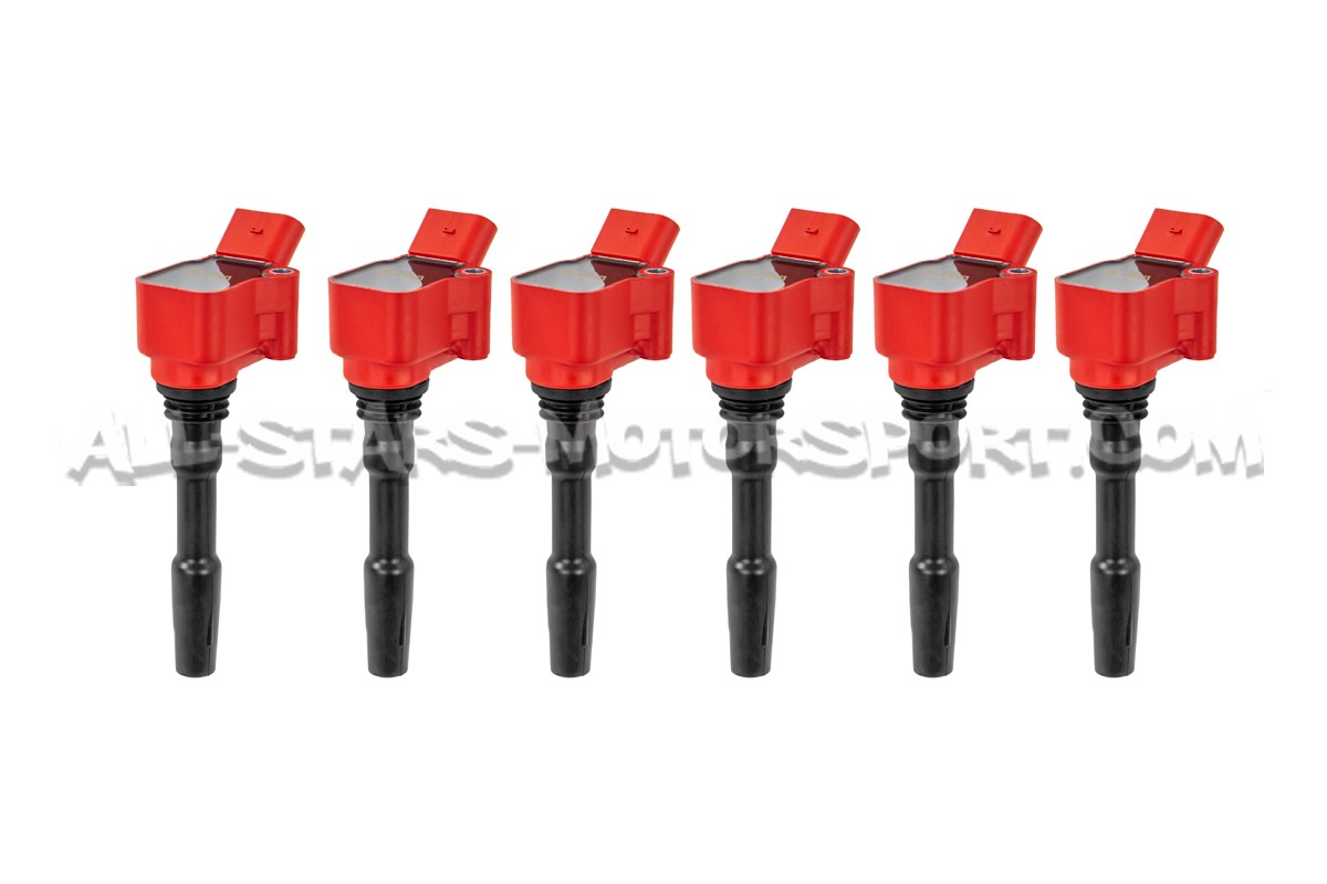 Bobines d'allumage Alpha Competition rouge pour Audi S4 / RS4 B9 et...