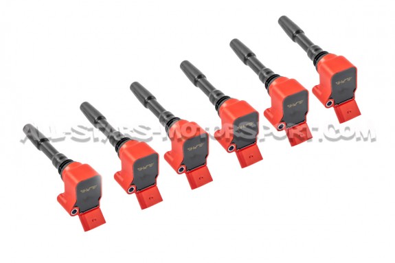 Alpha Competition red ignition coils for Audi S4 / RS4 B9 and S5 / ...