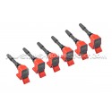 Bobines d'allumage Alpha Competition rouge pour Audi S4 / RS4 B9 et...